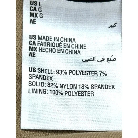 New Bar III Womens Sz L Black Nude Swim Bottom Crochet Side Tab Hipster Bikini - Picture 9 of 10